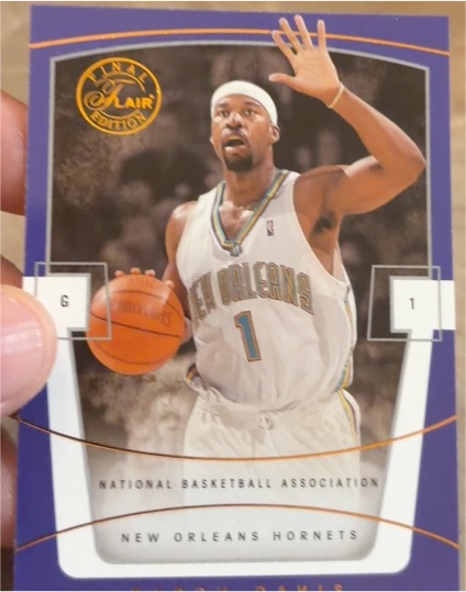 2003-04 Flair Final Edition #11 Baron Davis — front