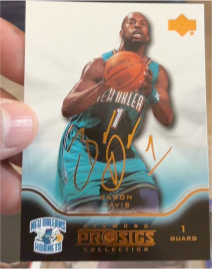 2004-05 Upper Deck Pro Sigs #56 Baron Davis — front