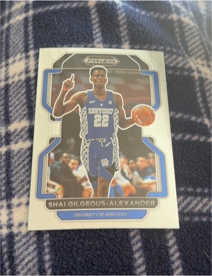 2022-23 Panini Prizm Draft Picks #43 Shai Gilgeous-Alexander — front