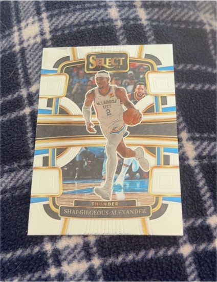2023-24 Panini Select #57 Shai Gilgeous-Alexander — front
