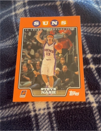 2008-09 Topps #13 Steve Nash — front