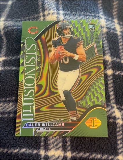 2024 Panini Illusions Illusionists #1 Caleb Williams — front