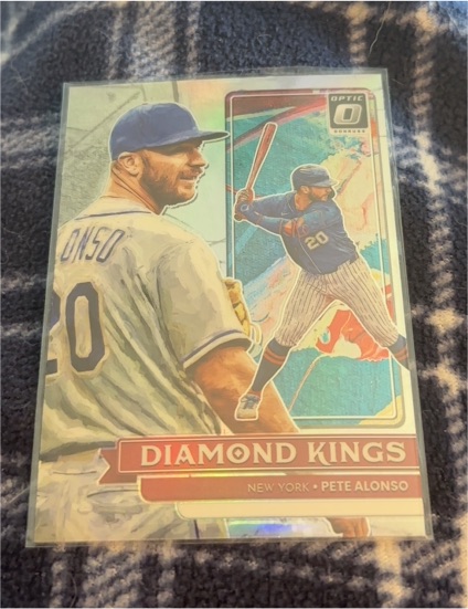 2022 Donruss Optic #18 Pete Alonso Diamond Kings — front