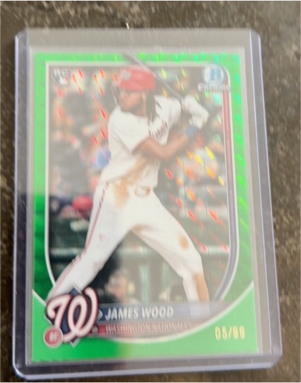 2025 Bowman #29 James Wood — front