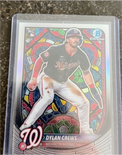 2023 Bowman Chrome #RC Dylan Crews — front