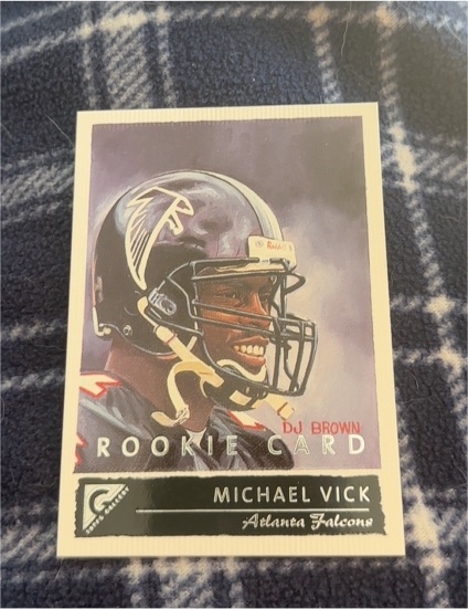 2001 Topps Gallery #101 Michael Vick — front