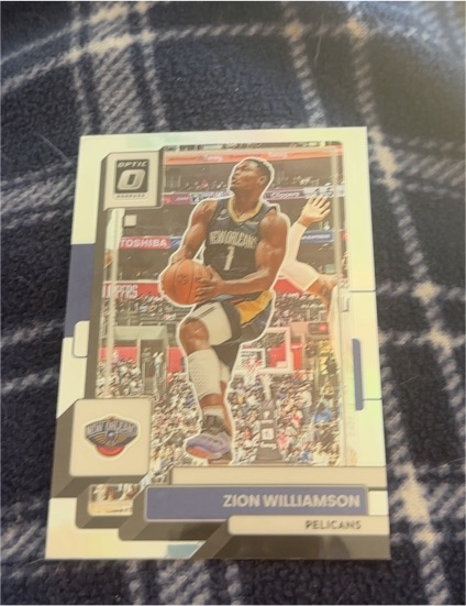 2022-23 Panini Donruss Optic #181 Zion Williamson — front