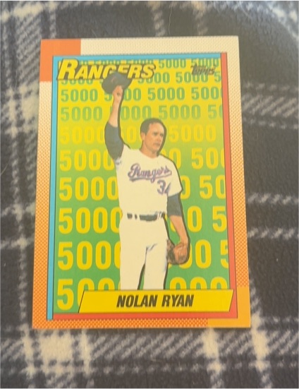 1990 Topps #5 Nolan Ryan — front