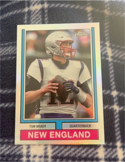 2024 Topps Chrome #74TF-16 Tom Brady 1974 Throwback — front