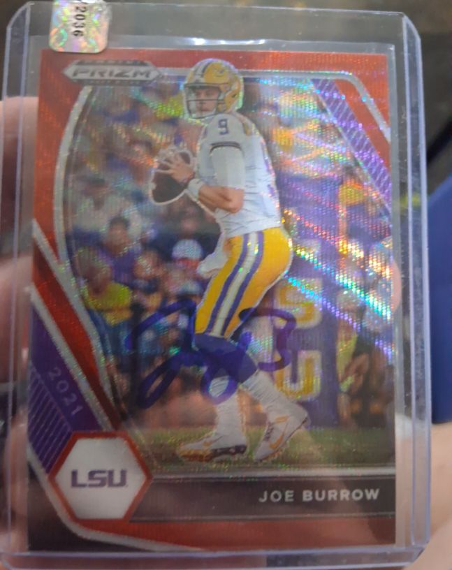 2021 Panini Prizm Draft Picks #3 Joe Burrow — front