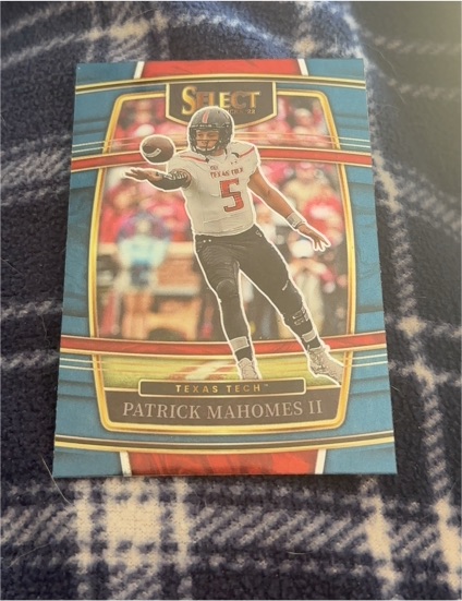2022 Panini Select Draft Picks #26 Patrick Mahomes II — front