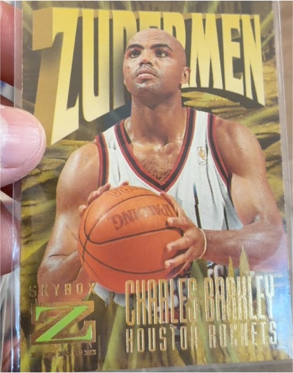 1996-97 SkyBox Z-Force #170 Charles Barkley — front