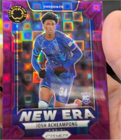 2025 Panini Prizm FIFA Club World Cup #34 Josh Acheampong New Era — front