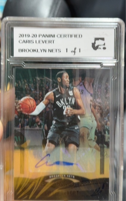 2019-20 Panini Certified #1 of 1 Caris LeVert — front