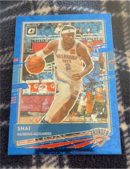 2020-21 Panini Donruss Optic #143 Shai Gilgeous-Alexander — front