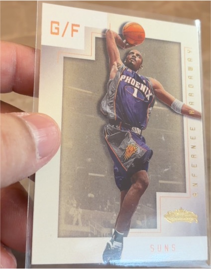 2001-02 Fleer Showcase #25 Anfernee Hardaway — front