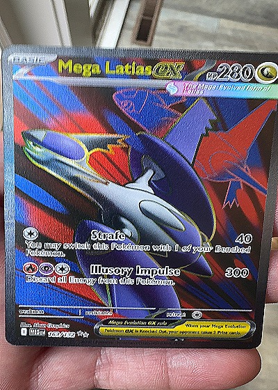 2014 Pokémon TCG Mega Evolution #163 Mega Latias EX — front