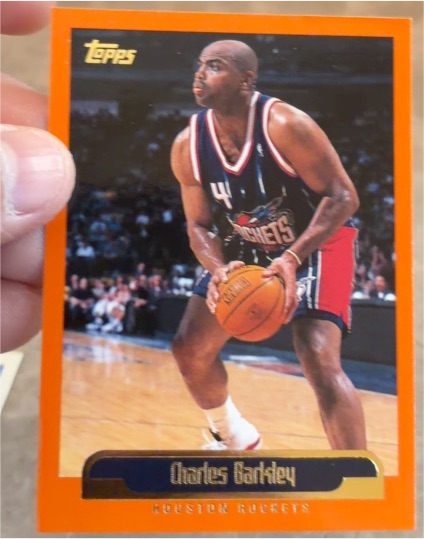 1999-00 Topps #146 Charles Barkley Houston Rockets — front