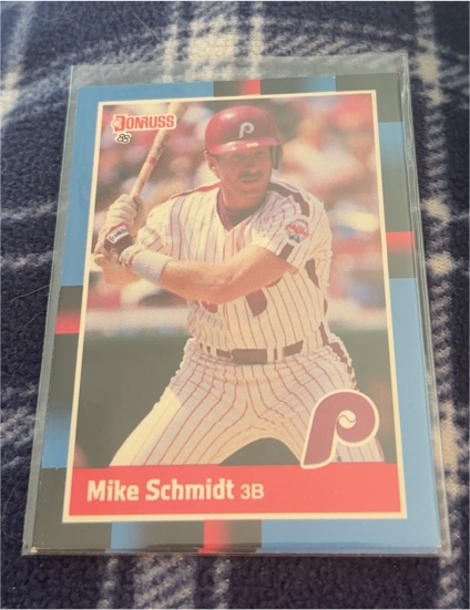 1988 Donruss #330 Mike Schmidt — front
