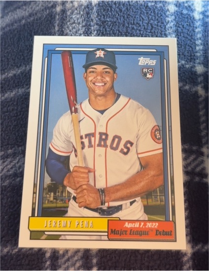 2022 Topps Archives #364 Jeremy Pena — front