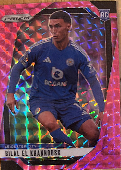 2024-25 Panini Prizm Premier League #276 Bilal El Khannouss — front