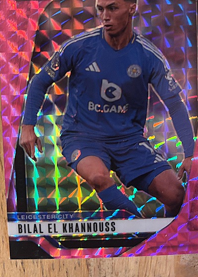 2024-25 Panini Prizm Premier League #276 Bilal El Khannouss — front