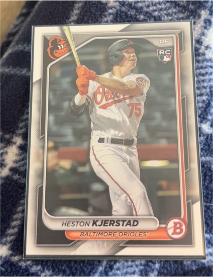 2024 Bowman #9 Heston Kjerstad — front