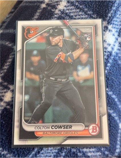 2024 Bowman #31 Colton Cowser — front