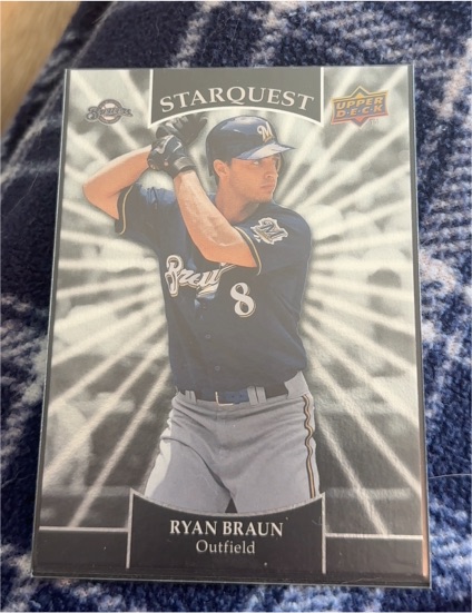 2009 Upper Deck Starquest #SQ-23 Ryan Braun — front
