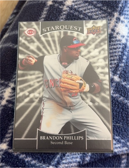 2009 Upper Deck Starquest #SQ-27 Brandon Phillips — front