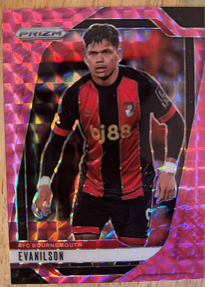 2024-25 Panini Prizm Premier League #188 Evanilson — front