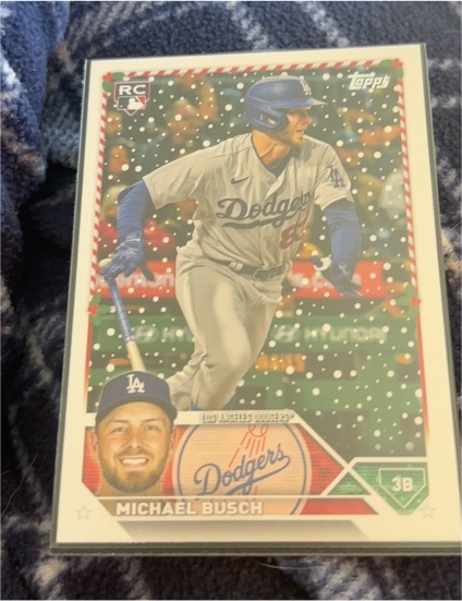 2023 Topps Holiday #H130 Michael Busch — front