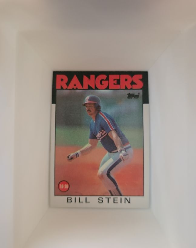 1986 Topps #371 Bill Stein — front