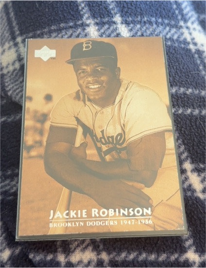 1996 Upper Deck #9 Jackie Robinson — front