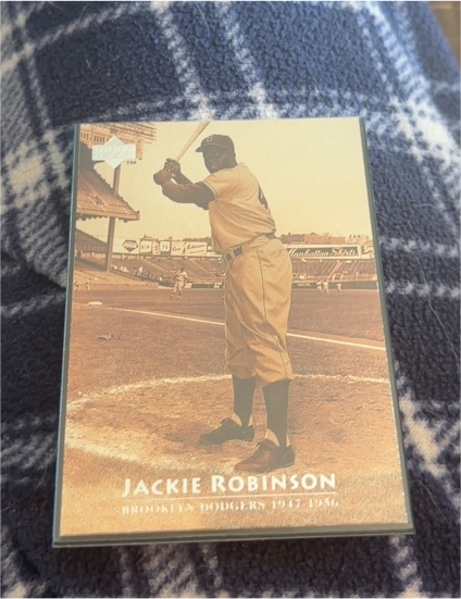 1996 Upper Deck #2 Jackie Robinson — front