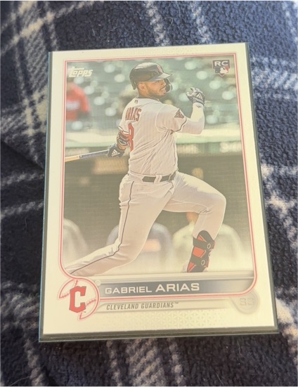 2022 Topps Update #US248 Gabriel Arias — front