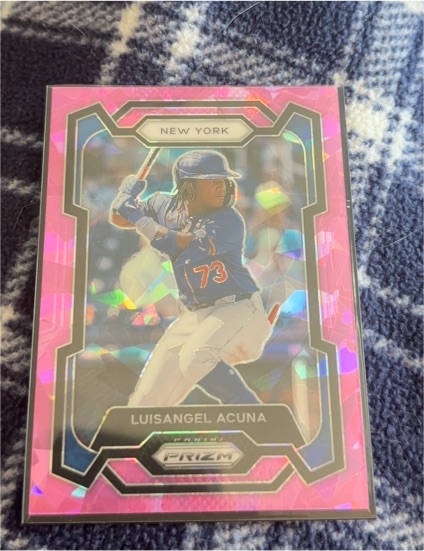 2024 Panini Prizm #24 Luisangel Acuna — front