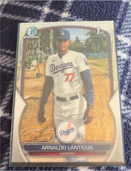 2023 Bowman Chrome #BCP-242 Arnaldo Lantigua — front