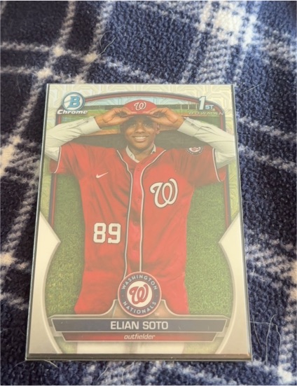 2023 Bowman Chrome #BCP-177 Elian Soto — front