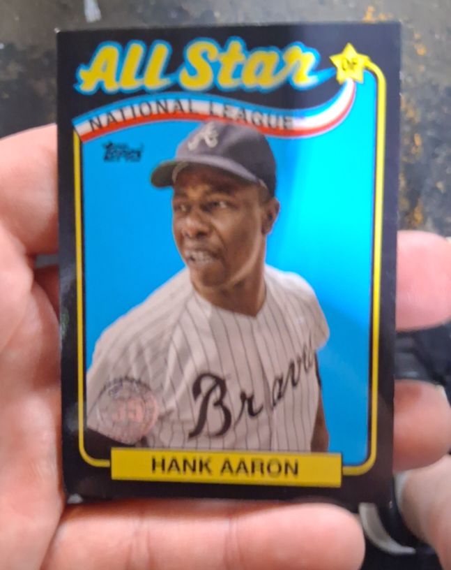 2024 Topps Series 2 1989 Topps All-Star #89ASB-2 Hank Aaron — front