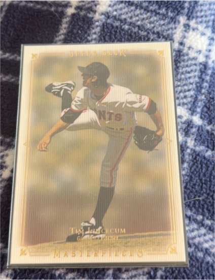 2008 Upper Deck Masterpieces #80 Tim Lincecum — front