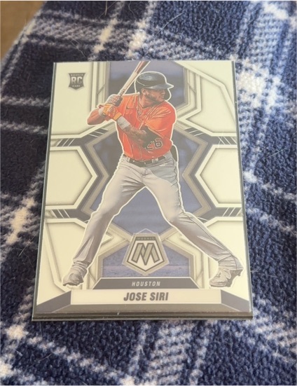 2022 Panini Mosaic #222 Jose Siri — front