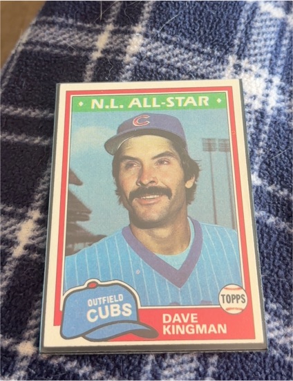 1981 Topps #450 Dave Kingman — front