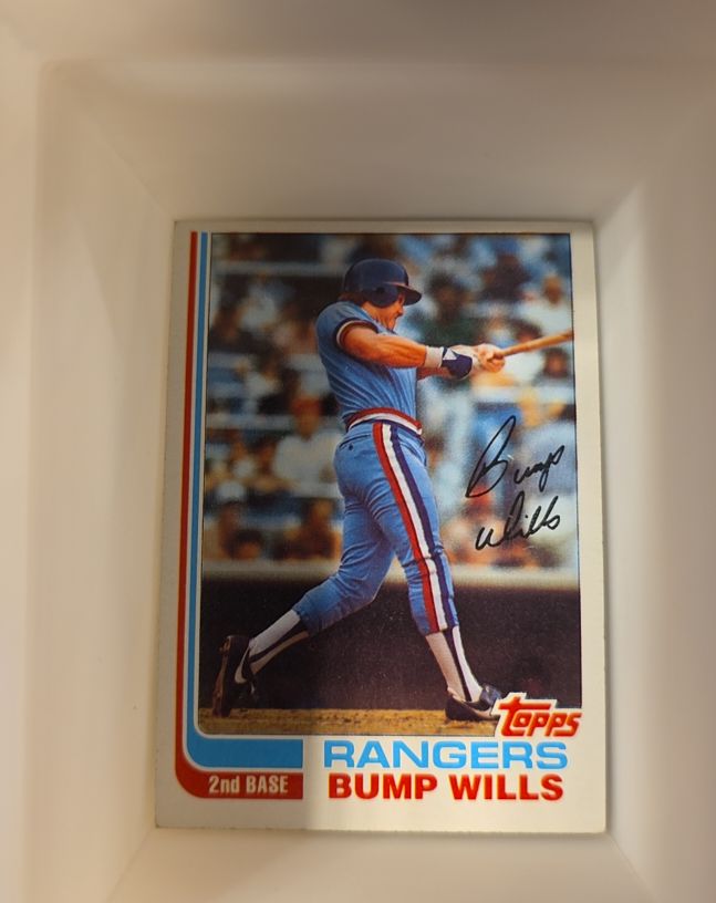 1982 Topps #272 Bump Wills — front