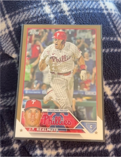 2023 Topps Series 1 #293 J.T. Realmuto — front