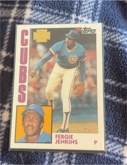 1984 Topps #483 Fergie Jenkins — front