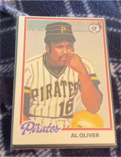 1978 Topps #430 Al Oliver — front