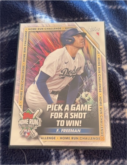 2023 Topps Home Run Challenge #HRC-22 Freddie Freeman — front