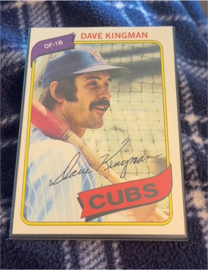 1980 Topps #240 Dave Kingman — front