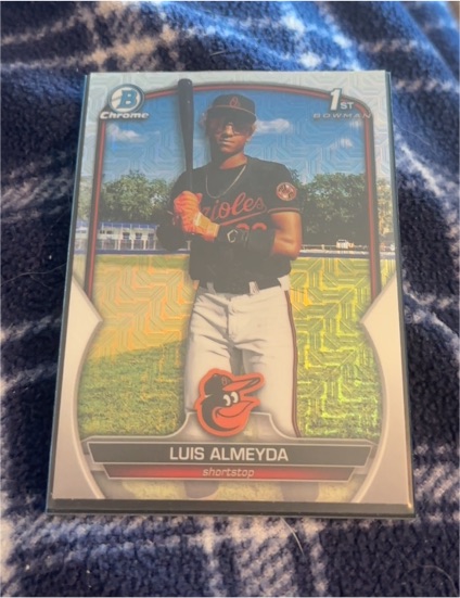 2023 Bowman Chrome #BCP-194 Luis Almeyda — front